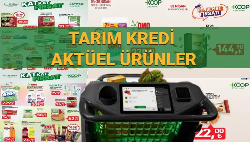 Nisan Ayında Tarım Kredi Kooperatifi Marketleri’nden Şaşırtan İndirim Fırsatları