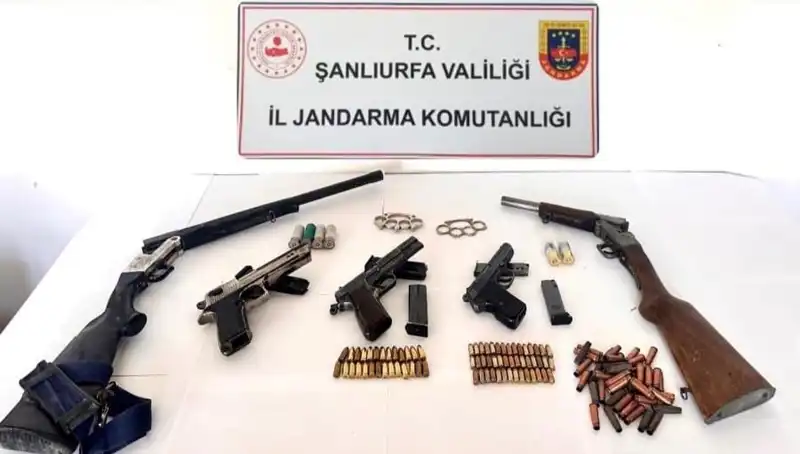Şanlıurfa’da Ruhsatsız Silah Operasyonu: Suç Çetesi Çökertildi