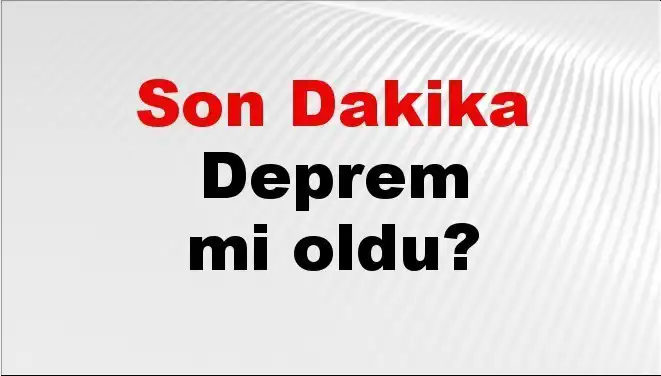 Van'da Deprem Korkusu: Son Gelişmeler ve Detaylar!