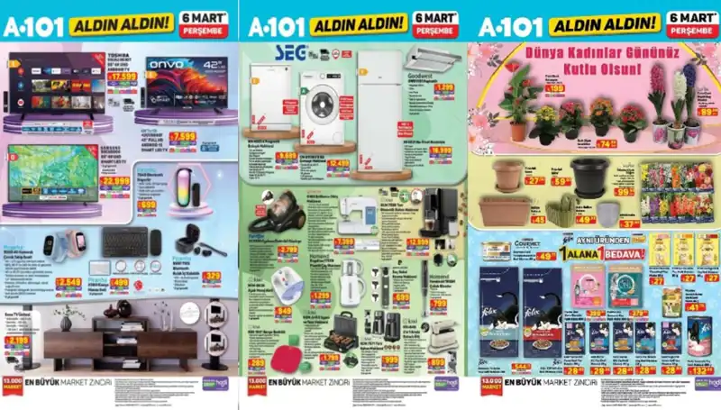 A101'de 6 Mart Aktüel Ürünlerle Tasarruf Zamanı: Elektrikli Süpürge ve Daha Fazlası!