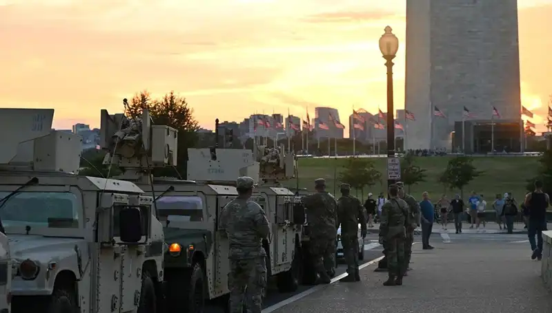 ABD Ordusu Washington'un Ardından Chicago'ya Girmeye Hazırlanıyor