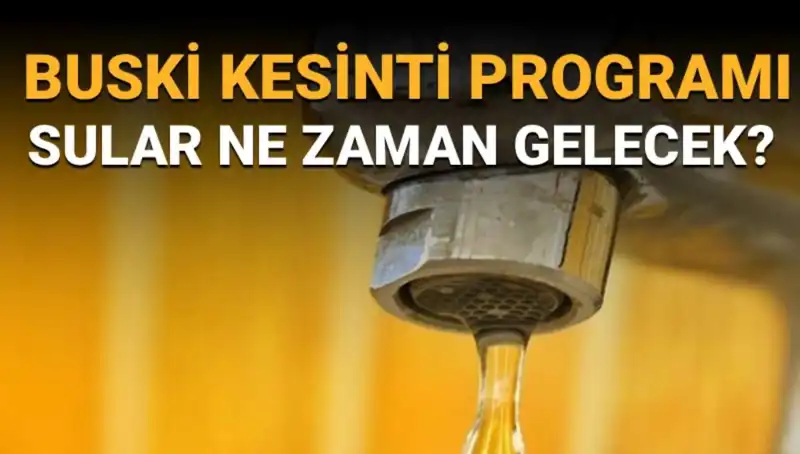 Bursa Nilüfer'de Su Kesintisi Ne Zaman Sona Erecek? İşte Ayrıntılar