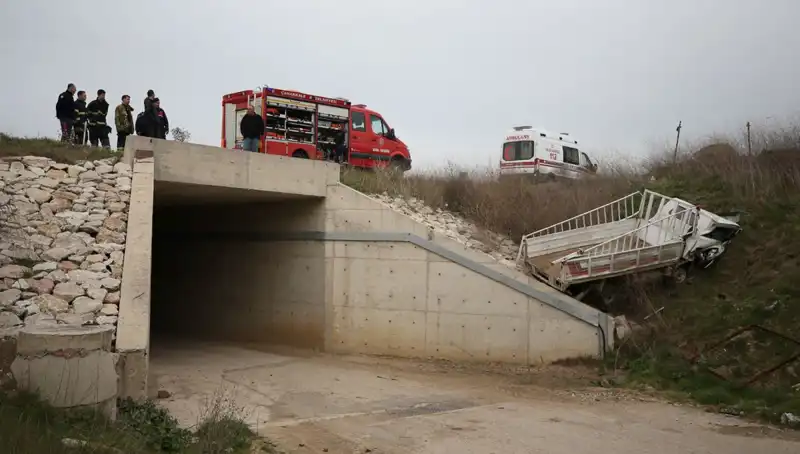 Kamyonet Alt Geçide Düşerek Bir Can Aldı: Olayın Ayrıntıları