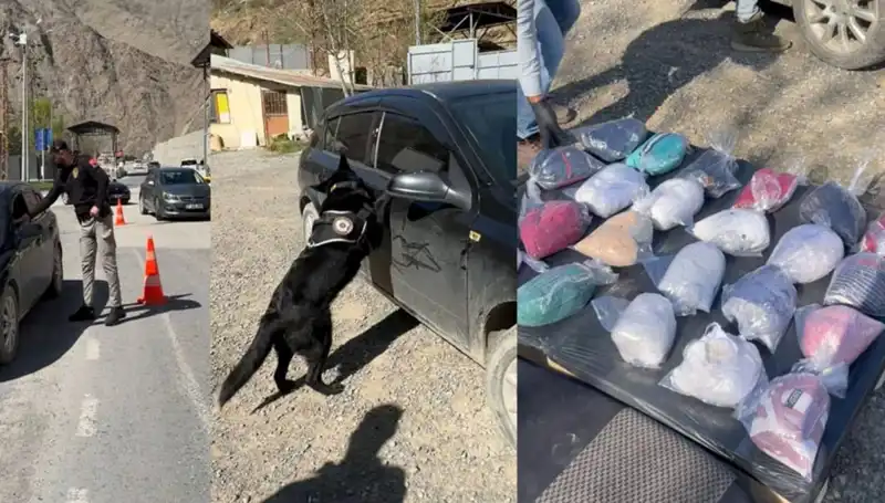 Uyuşturucu Tacirleri Çökertildi: Durdurulan Otomobilde Gizli Yüklü İkramiye