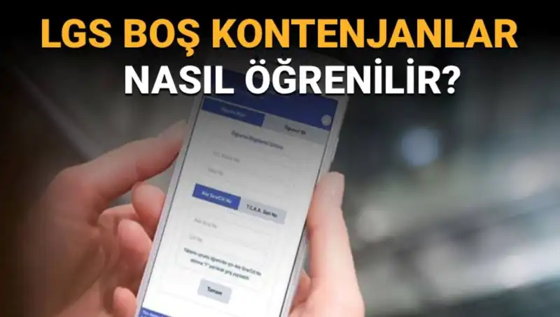 LGS Boş Kontenjanlar ve Taban Puanları: Sorgulama Yöntemleri ve İpuçları