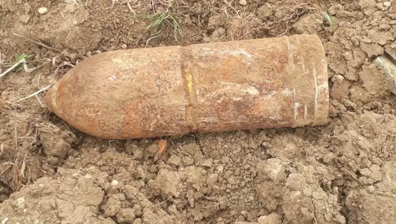 Çanakkale'de Şok Gelişme: Patlamamış Top Mermisi Bulundu!